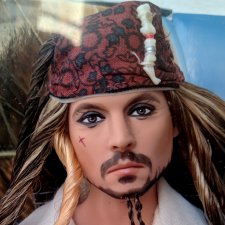 Captain Jack Sparrow Barbie Doll nrfb 892778