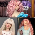Распродажа париков для авторских кукол