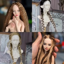 Парики на голову 12 см