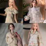 Наряды для авторских кукол 32-35 см