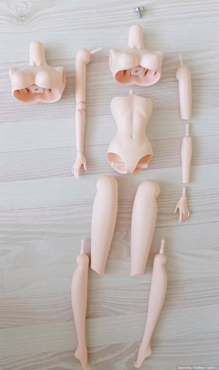 Обзор модельного тела-конструктора 1/6 с АлиЭкспресс