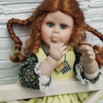 3900 быстрая продажа. Ретро-куколка Pippi, Пеппи от Karen McGuffey Miller