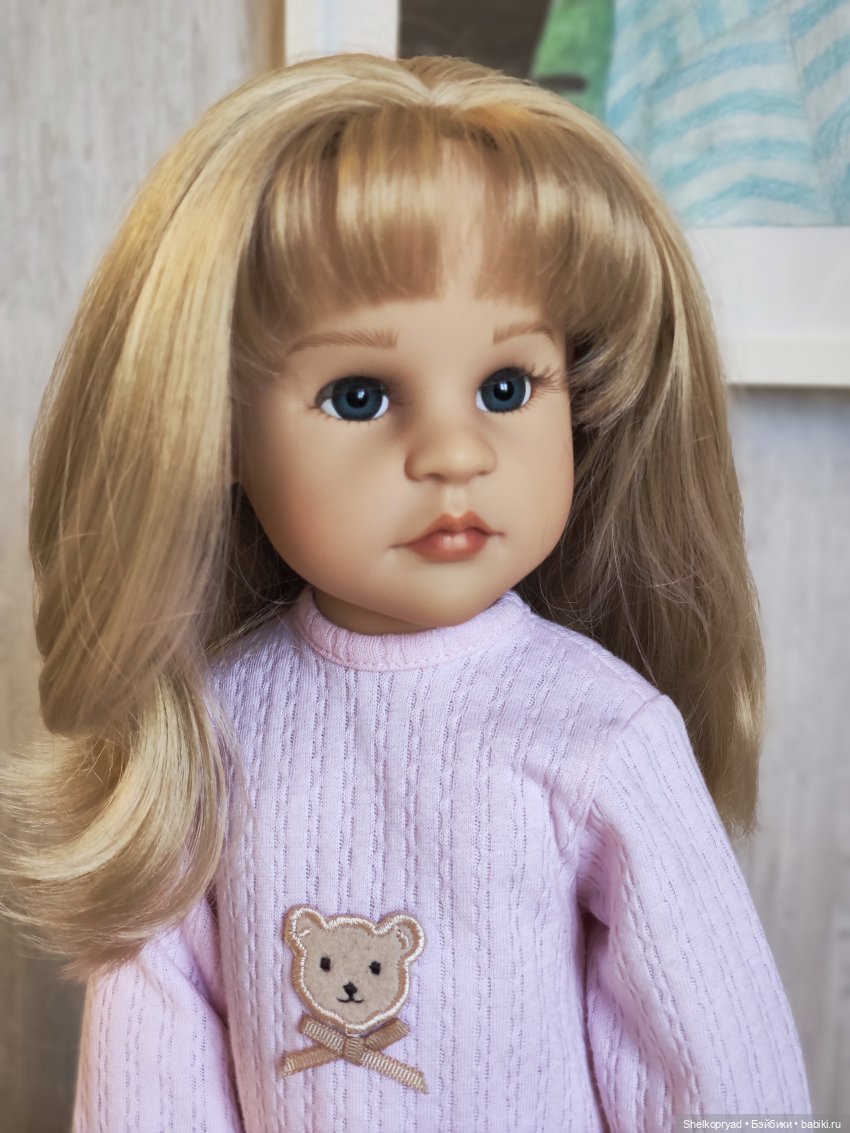Steiff,THE TOY STOREオリジナルGolli Girl 22cm Коллекционные куклы - Жизель Gotz & Steiff купить в Шопике