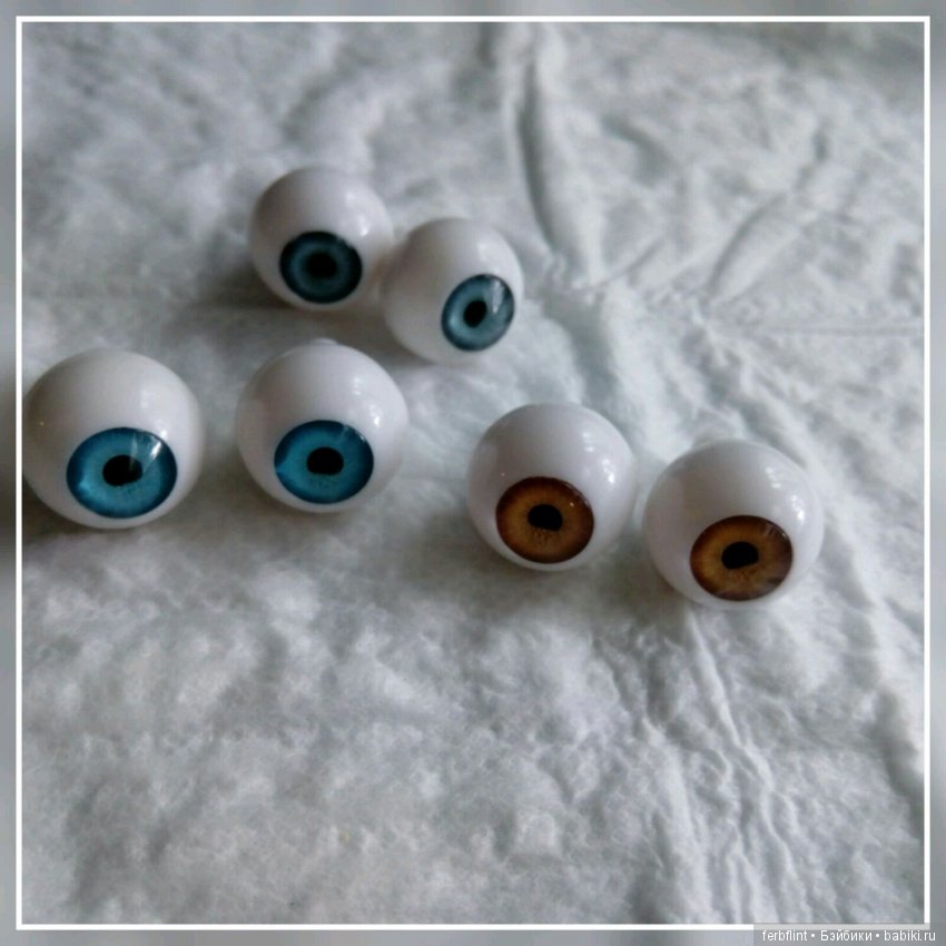 Глаза акриловые сфера 18 мм