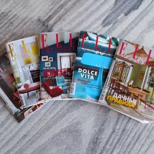 Набор журналов "Elle Decoration" в формате 1:6