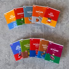 Тетради серия "палитра" в масштабе 1:6