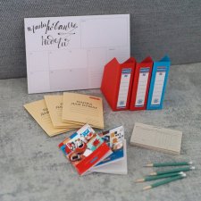 Офисный набор в масштабе 1:6