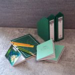 Зеленый канцелярский набор