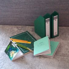 Зеленый канцелярский набор