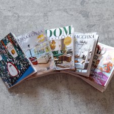 Набор интерьерных журналов в масштабе 1:6