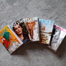 Набор женских журналов в масштабе 1:6