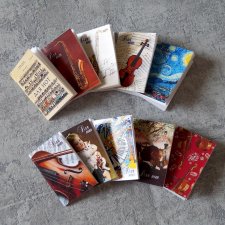 Нотные тетради в масштабе 1:6