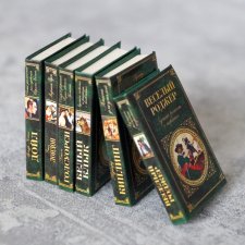 Набор декоративных книг №3 (в масштабе 1:6)