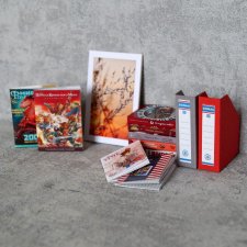 Красный декоративный набор №4 (масштаб 1:6)