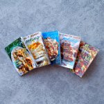 Набор кулинарных журналов (на англ.) в масштабе 1:6