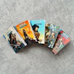 Набор комиксов "Зена-королева воинов" в масштабе 1:6