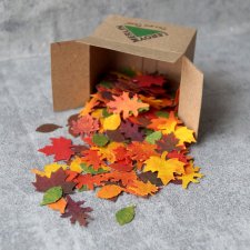 Коробка с листьями в масштабе 1:6