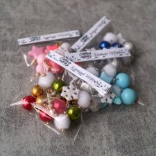 Наборы ёлочных игрушек №3 в масштабе 1:6