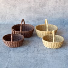 Кукольные корзинки №2 (масштаб 1:6)