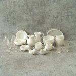 Набор посуды для буфета (масштаб 1:6)