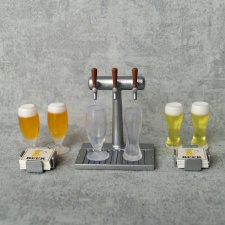 Барный набор №1 (масштаб 1:6)