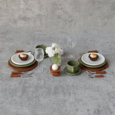 Сервировка в эко стиле №3 (масштаб 1:6)