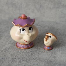 Фигурки миссис Поттс и Чип м/ф "Красавица и Чудовище" (масштаб 1:6)
