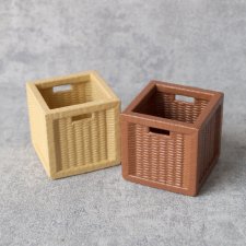 "Плетёные" ящики в масштабе 1:6