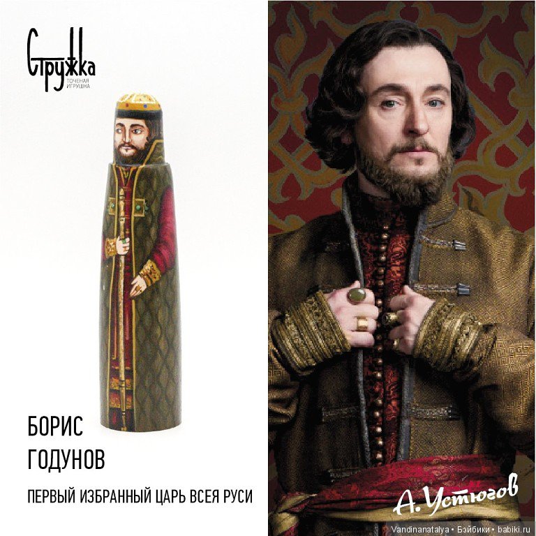 Чемоданная игра. Исторические куклы. Борис Годунов (фото 5)