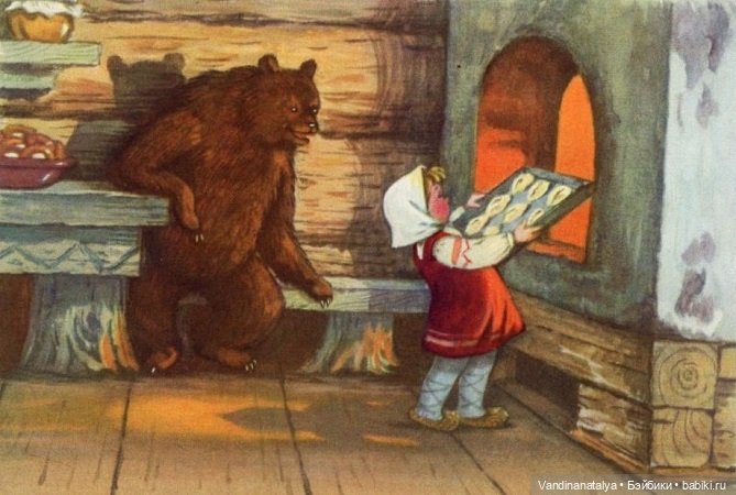 Наташа, Маша и Медведь | Бэйбики Наташа, Маша и Медведь — Наши хобби и творчество: вышивка