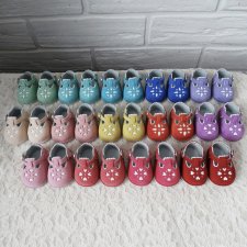 Замшевые сандалии для Moppets Meadow dolls