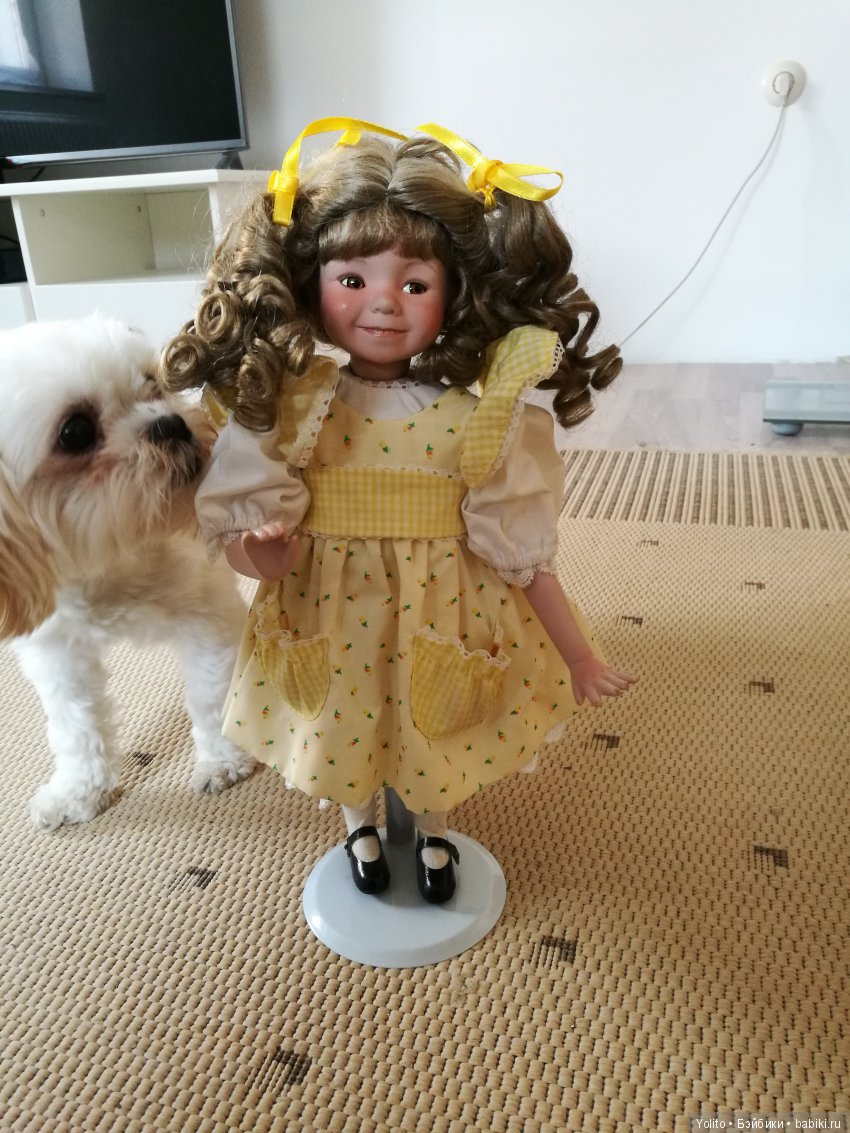 Кукла от Дианы Эффнер и Бина