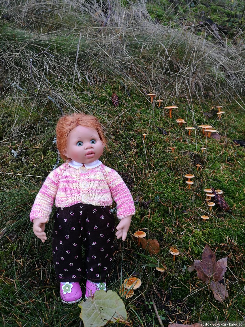 Финечка на прогулке — Куклы Gabriele Muller (Габриэле Мюллер): немецкий фарфор