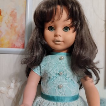 Большие куклы ГДР, куклы ГДР Раунштайн и Сонни 55 см