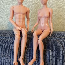 Шарнирные куклы из фотополимера