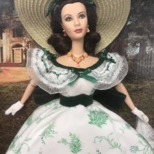 Barbie Scarlett O’Hara 12 oaks Барби Скарлетт