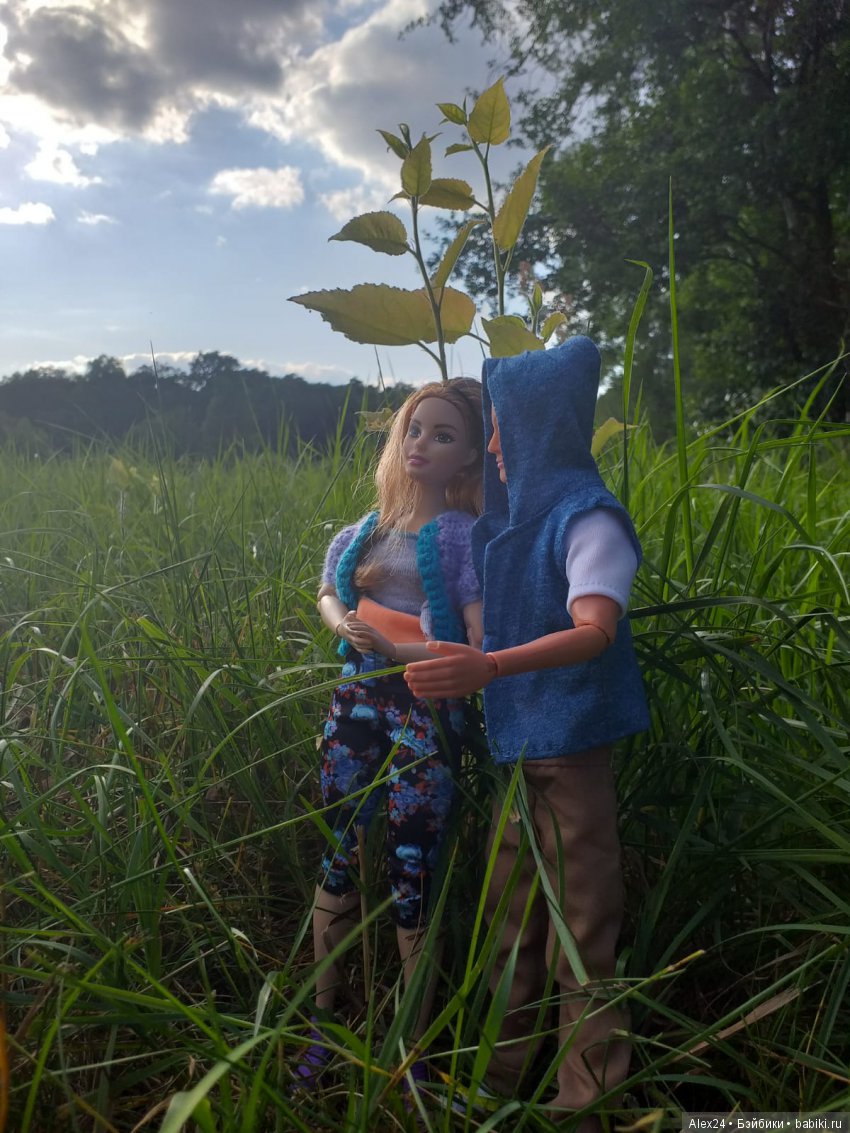 Какая тишина сдесь в лесу, в дали от города !