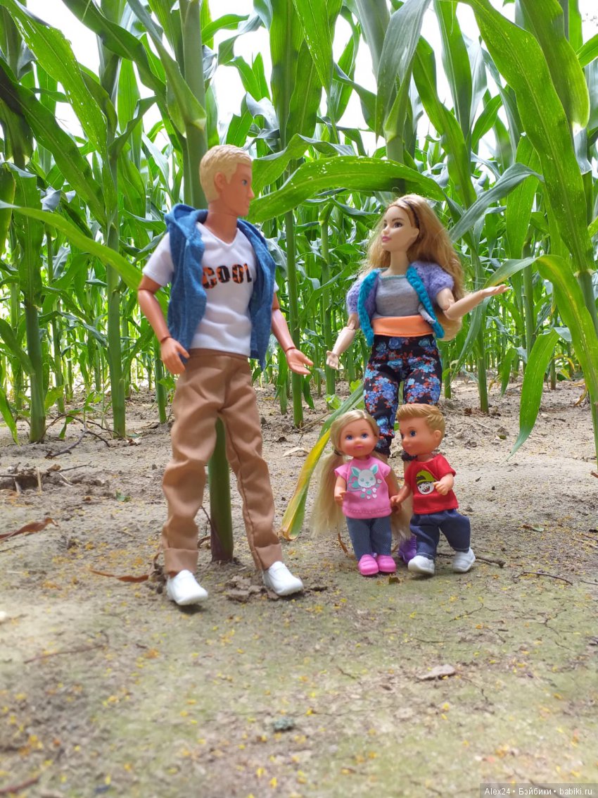 Семейная романтика на лоне природы