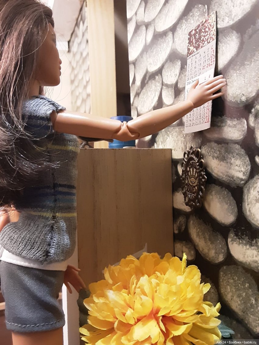 Календарь — Кукольная миниатюра своими руками: еда (фото 4)