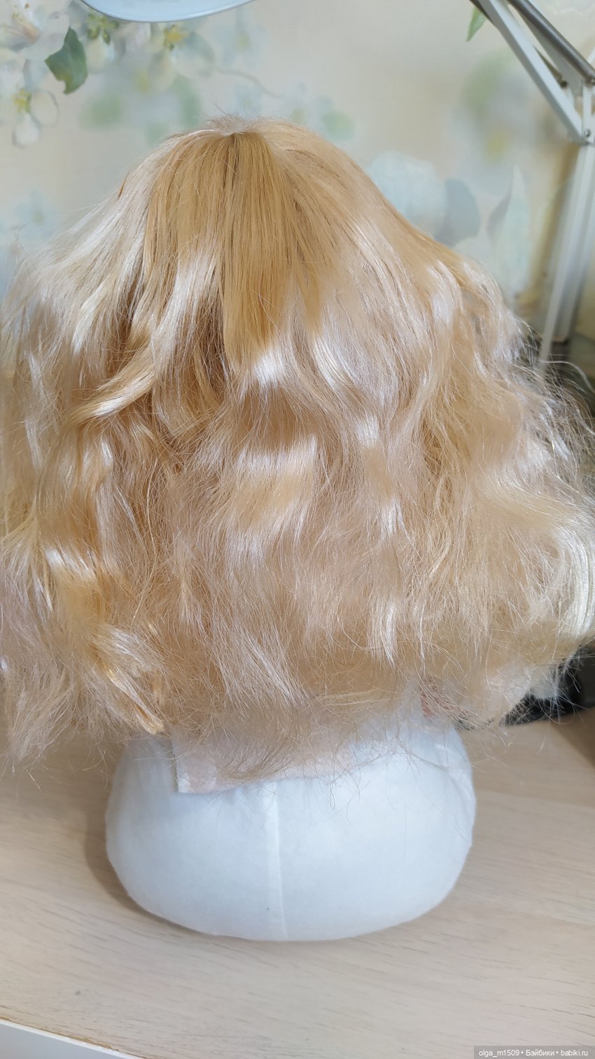 Опыт в реставрации парика Ксюши Ласкиной (фото 5)