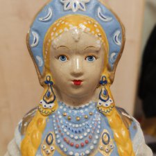 Редкая Снегурочка СССР, художник Димзе М.Р.