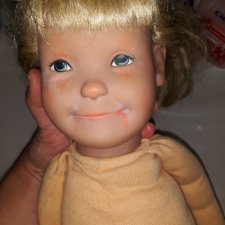 Käthe Kruse Lolle: как починить глазки?