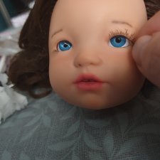 Перерисовка личика Грета Berjuan или ох, уж эти брови