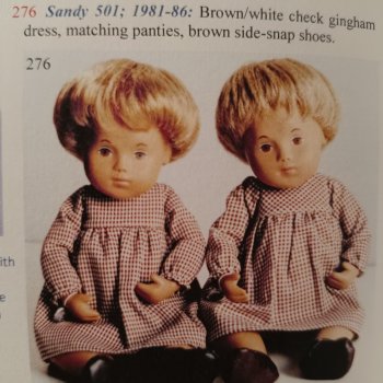 Саша Моргенталер Sasha Doll Sandy 501 малышка Сэнди и другие малыши Trendon