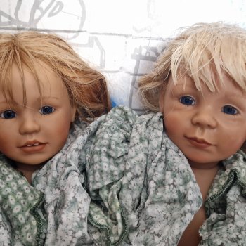 Bettina Feigenspan коллекционные куклы Zapf Ольга и Каролина