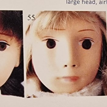 Саша Моргенталер Sasha Doll Götz: глаза-блюдца (Saucer) редкая блондинка 1969 год