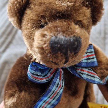 Мишка с блошки. Sunkid: мишка с  ладошку