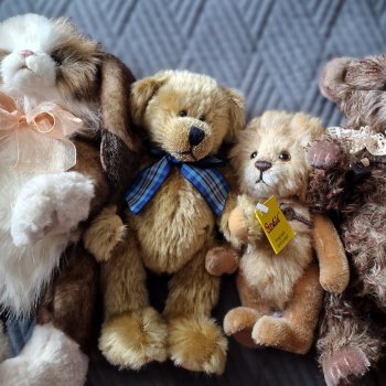 Мишка, львенок, заяц и опять крысенок: Charlie Bears, Sunkid