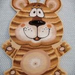 Милый тигруля из гобелена