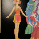 Винтажные бумажные куклы